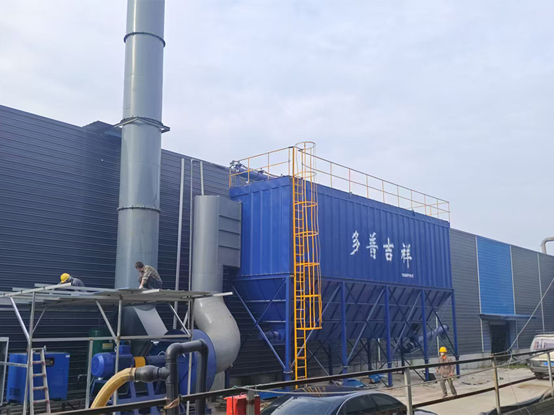 安徽銅陵石料廠96-10除塵器